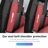 Car Safety Belt Shoulder Pad Seatbelt Protection Cover For KIA K5 K2 Optima Soul Spectra Niro Cadenza Sephia Carens