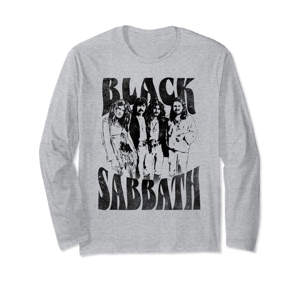 Official Black Sabbath Group Photo Long Sleeve T-Shirt