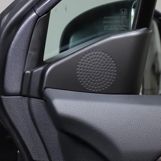 A Pillar Speaker ABS Matte Black Interior Cover Trim For Honda Pilot 15-22