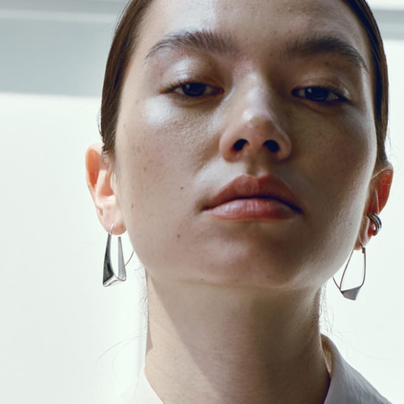 Cellmute PRICKLE TRI EARRING(2COLOR)