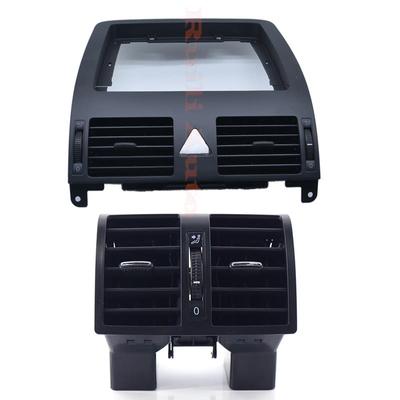 Ruili131 Passend für VW Touran Caddy 2004 2005 2008 2011 2012 2013 2014 2015. Auto-AC-Klimaanlagenauslass vorne Mitte hinten
