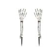 Halloween Ornaments Simulation Hand Skeleton Halloween Yard Ghost Hand Bone Ghost Festival Dress Up Props