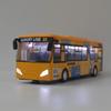 1/32 Scale City Double Decker Bus Toy Die Cast Pull Back Vehicles Mini Bus Model Car Toys Lights and Music