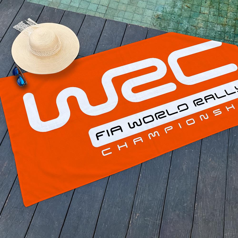 Racing Towel For Beaches Yoga Studios Gyms W-WRC-S Hot Springs Swimming Pools And Picnics