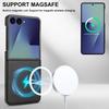 Magnetic Protective Wireless Charging Leather Phone Case for Samsung Galaxy Z Flip7 Flip6 Z Flip 6 5 4 3 Flip7 FE Cover