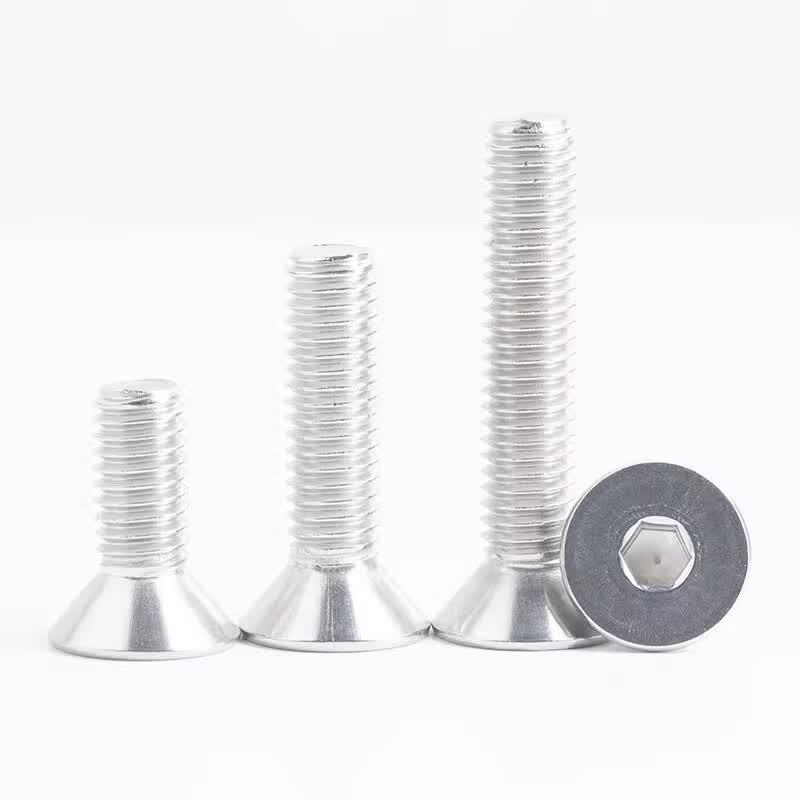 Stainless Steel Countersunk Hex Socket Screws
