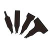 4 Piece Multi Size Reciprocating Scraper Blades Putty Removal Kit For Steel Tile Putty Removal And Surface Preparation