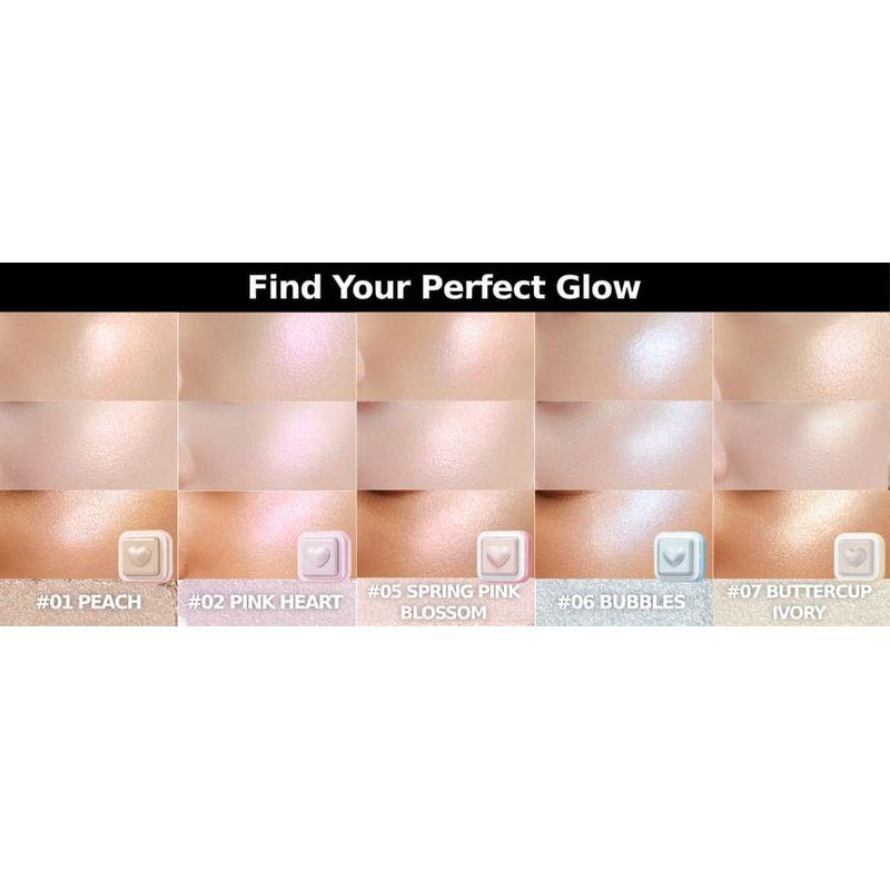 colorgram - Milk Bling Heartlighter - 8 Colors