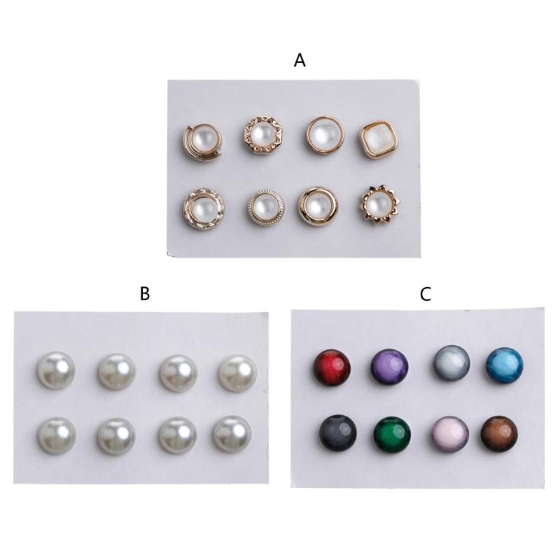 Hijab Brooch Magnet Clips No Hole Pins For Muslim Scarf Shawls for Head Wraps Headscarf Luxury Accessory for Women Ladie