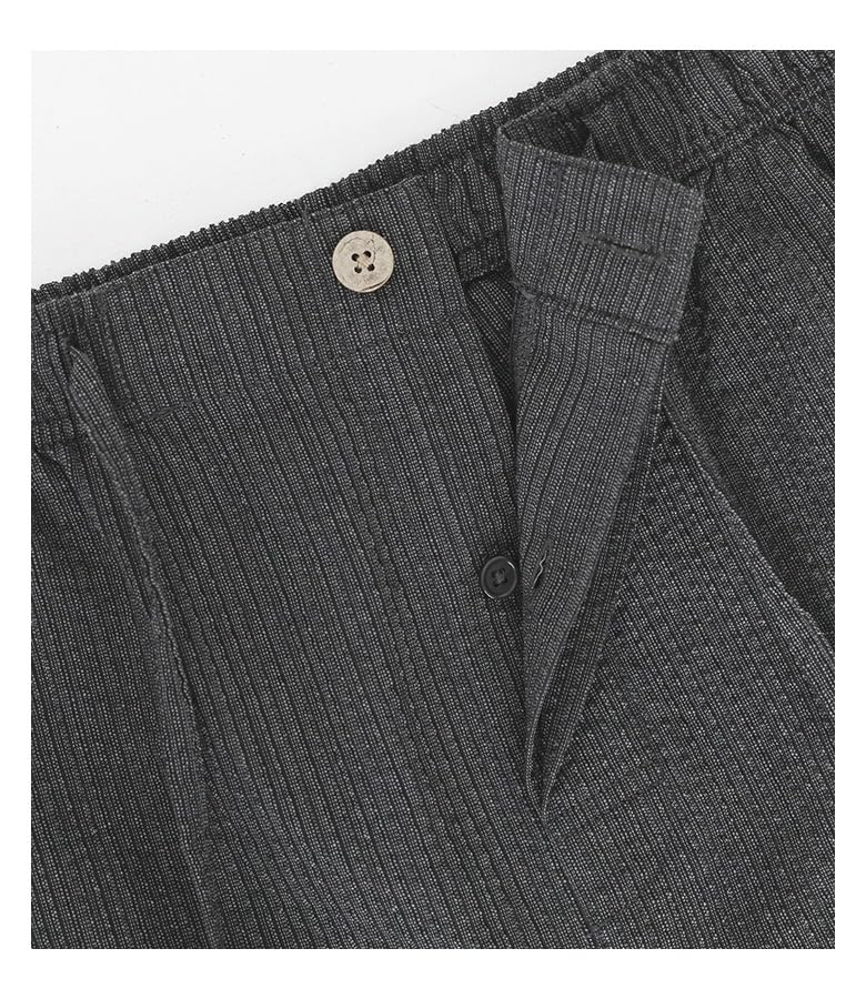 Oshare Walker Jinbei Original Perfect Day Plus Loose Samue Washable Top and Bottom Set n'OrLABEL Men's Shijira-Weave Set, Design, Father's Gift,