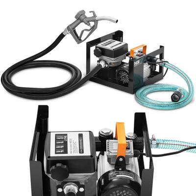 Electric Diesel Fuel Dispenser Pump with Counter IP55 230 V 600 W 60 Lmin