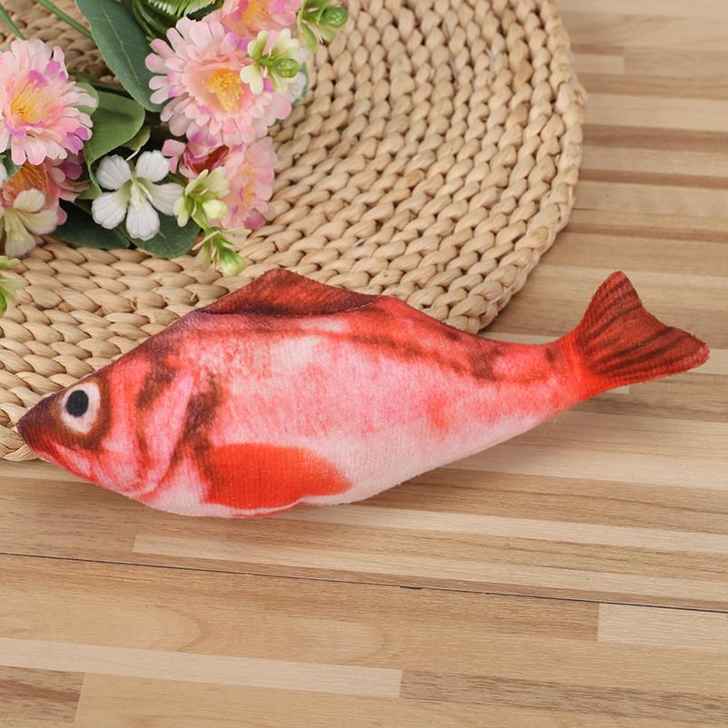 

Cat Mint Fish Toys Teasing Stick for Kittens Self Relief Puppet Kitten Pet Supplies Interactive Play