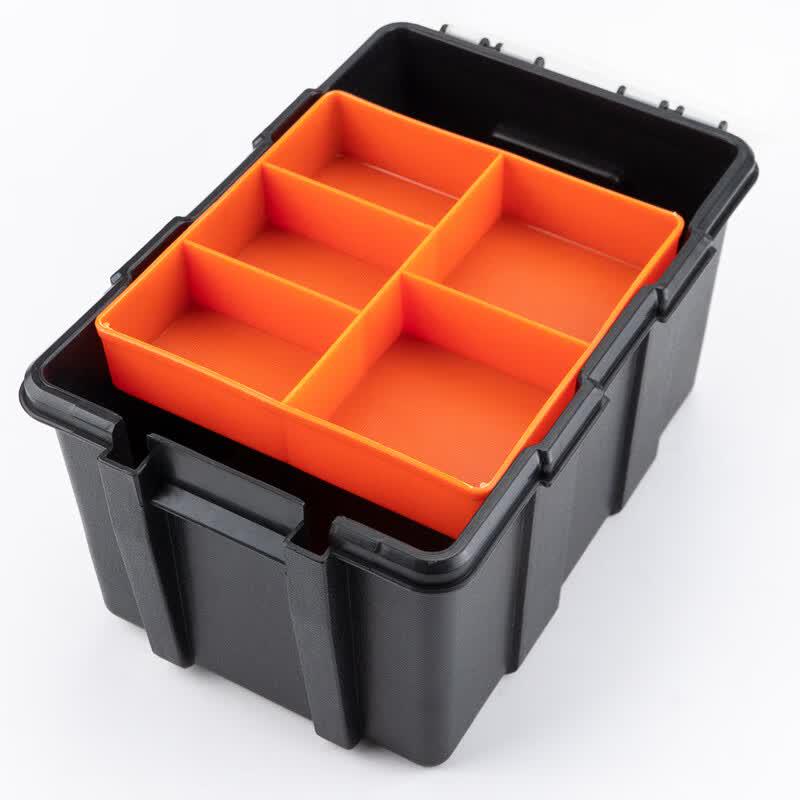 Masfu Transparent Compartment Organizer Box