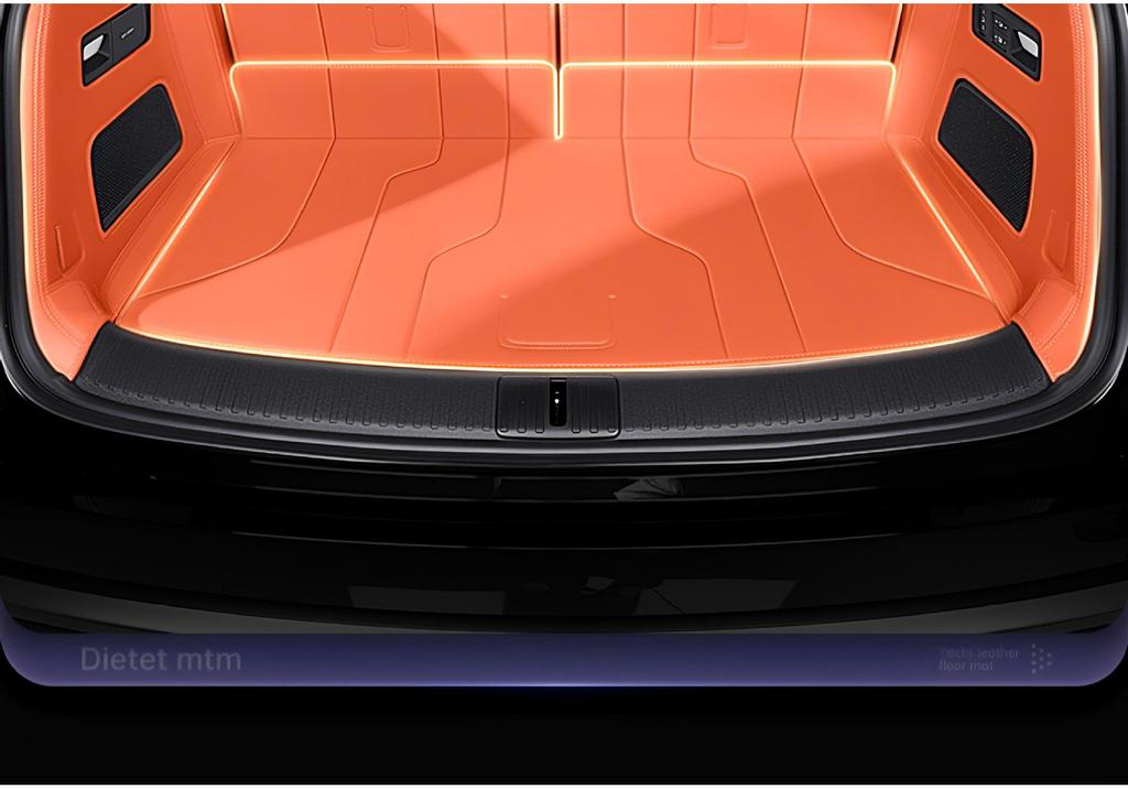 Volkswagen ID9X Full Coverage Trunk Mat for 26 Models - Interior Tail Box Modification Accessory