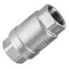 Check Valve,In-line Check Valve 3/4" Female Thread In-line Spring Check Valve Stainless Steel Vertical Valve WOG 1000