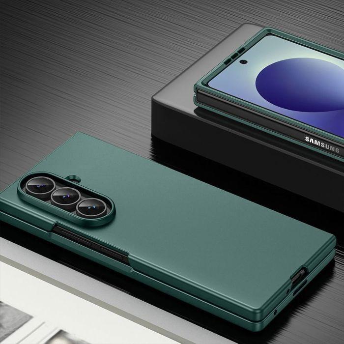Hülle für Samsung Galaxy Z Fold 8 Ultra, Stoßfest Hartschale Kratzfest Schutz - Nachtgrün