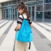 Custom Logo Drawstring Backpack for Travel, Sports, Gym, Hiking, Football & Basketball