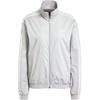 Originals Logo Stand Collar Workwear Zip Long Sleeve Jacket Women Jacket Gray JN5992