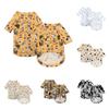 Leichtes Haustier-Shirt Hundepullover Tierprint Weicher Stoff Bequeme Passform Einfach Anzuziehen Langlebiges Design Geeignet für Kleine Mittlere Hunde