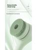 Wireless Smart Electric Bath Brush with Long Handle, Waterproof & Automatic Scrubber for Back and Body