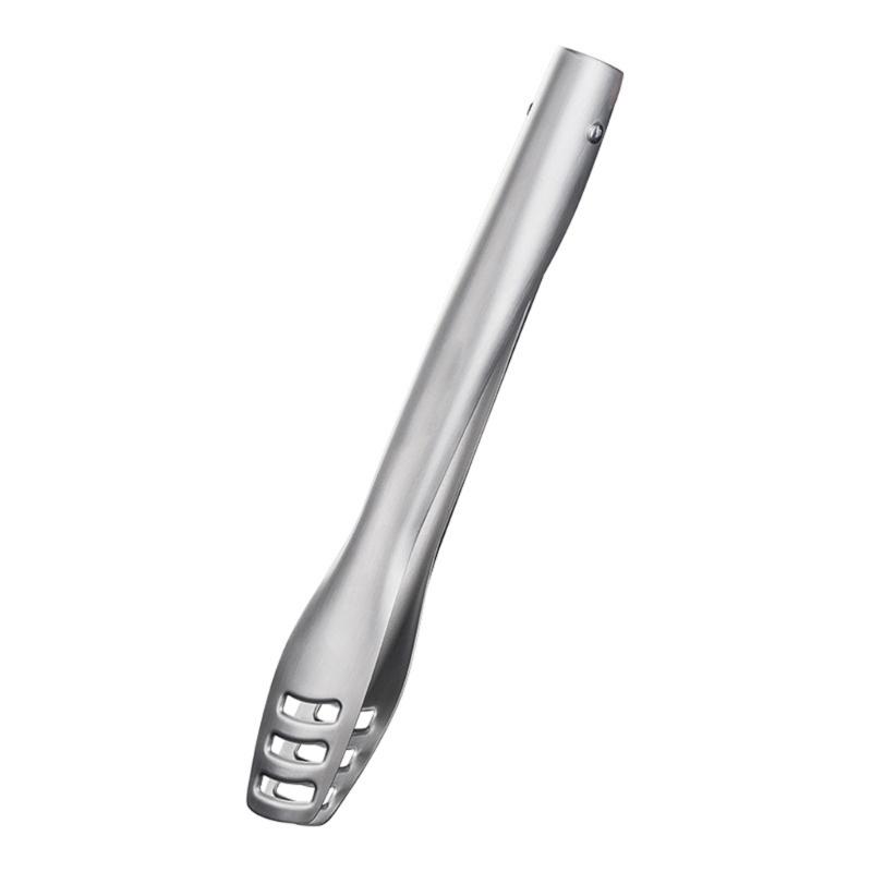 Stainless Steel BBQ Tongs Bread Clip Clamp Meat Barbecue Tool 11inch Utensils 1