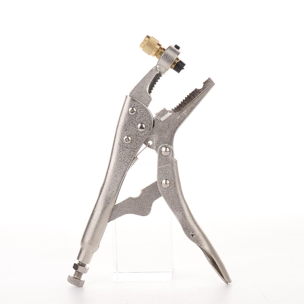 Air Conditioner Refrigerant Plier Rapid Refrigerant Recovery Locking Plier Hand Tool