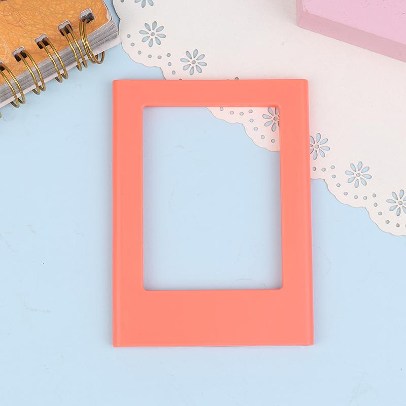 Magnetic Picture Frames For Refrigerator 3 Inch Fridge Color Photo Frame Magnets Album For Instax Mini Film Photo Frames Papers