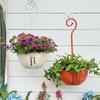 Vintage Umbrella Planter European Styles Flower Basket Plants Vases Wall Mounted Planter  Patio