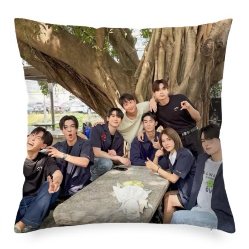Perthsanta Juniormark Forcebook Double-Sided Printing Pillowcase Thai Tv Perfect 10 Liners Home Sofa Car Decor Cushion Cover