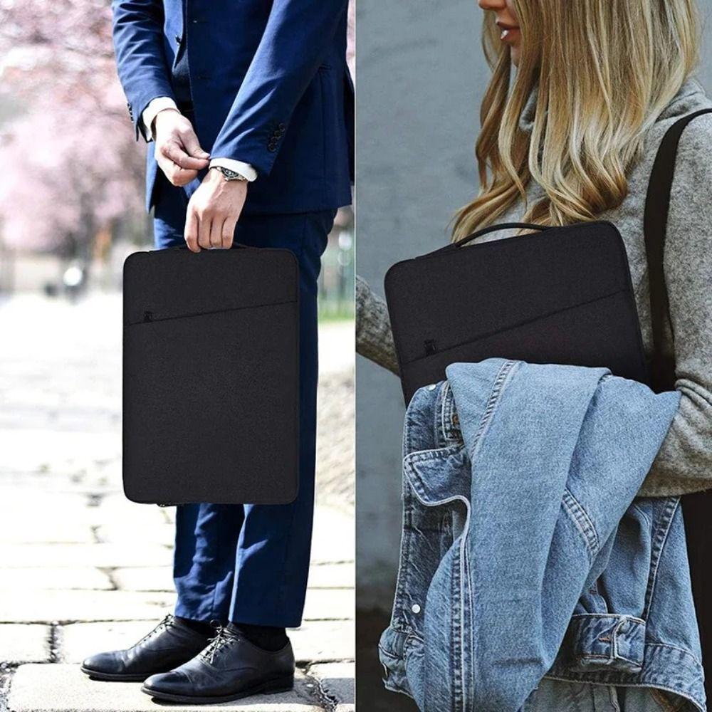 Shockproof Protective Computer Cover Waterproof Laptop Handbag Zipper Briefcase Bag  Travel