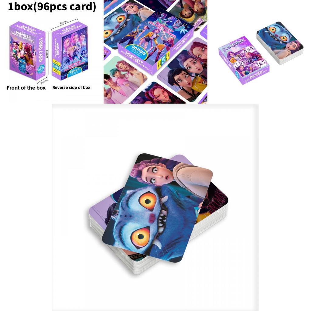 Kpop Demon Hunters Photo Stickers Postcard Collectors Card For Fans And Gifts