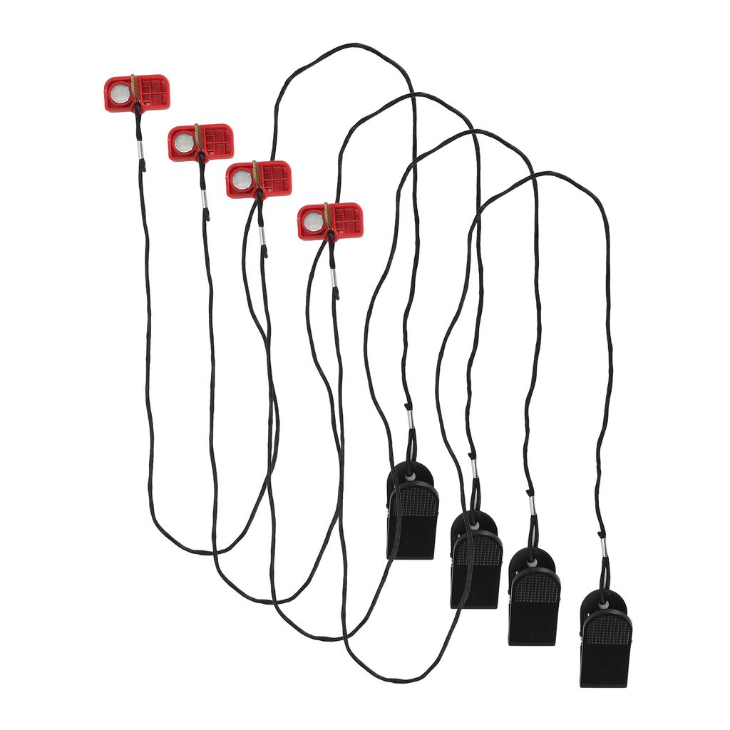 4PCS Treadmill Emergency Stop Switch with Magnet Running Machine  Clip Fitness Accessory Key L