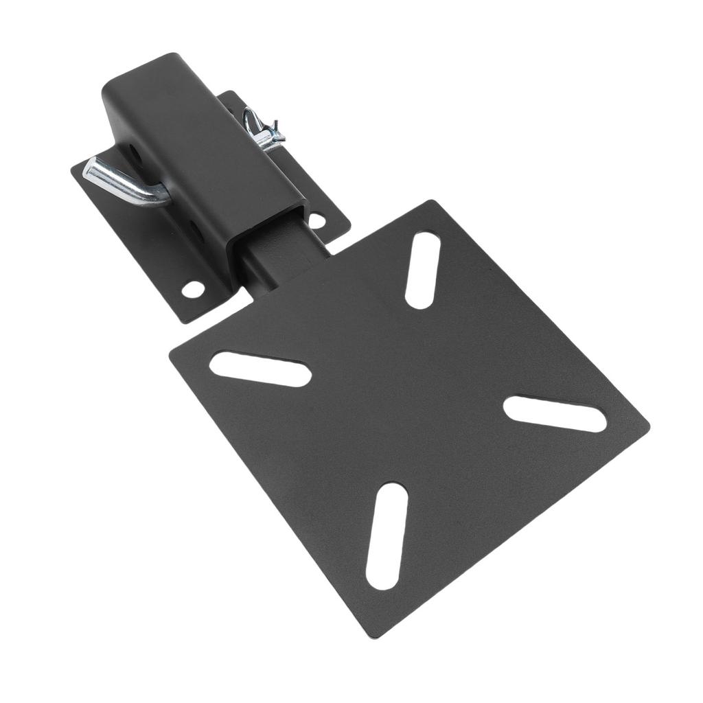 Trailer Winch Plate Universal Winch Mounting Bracket Heavy Duty Hitch Winch Mount Bracket for 2 Inch Receivers