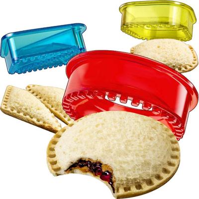 Diy Sandwich  Mold Sand-wich Cutter Set For Kids Make Bread Toast Breakfast Lunch