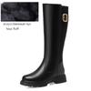 Fashion AIYUQI Women Long Boots Genuine Leather 2024 New Large Size Non-slip Rome Women's Winter Boots Warm Wool High Boots Women