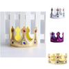 Golden King Crown For Halloween Children's Birthday Party Decorations Wholesale Crown Hat Headpiece