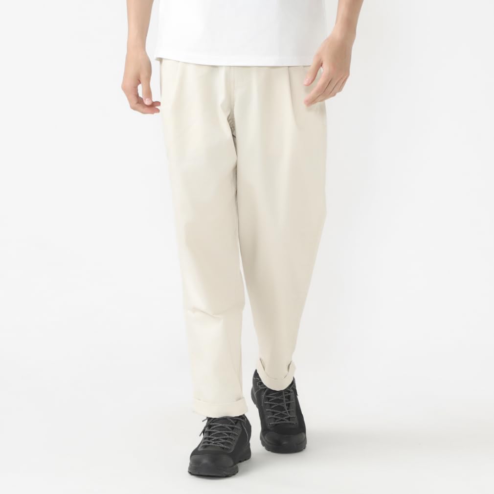 Gramicci Men's TC/TWILL TUCK TAPERED PANT, GMP4-SJP10, Concrete, Size M, Outdoor Long Pants