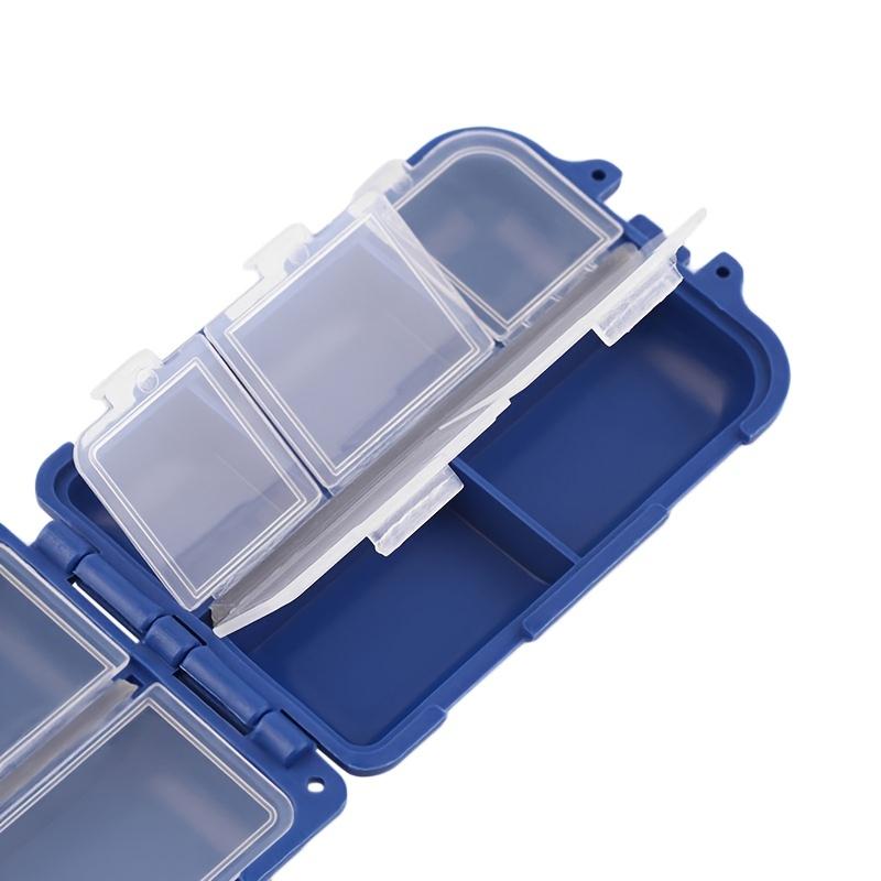1pc Organize Your Fishing Lures and Jewelry with Our Multifunctional Plastic Storage Container