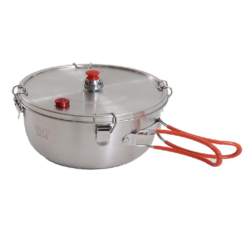 Minai Portable Stainless Steel Micro Pressure Cooker