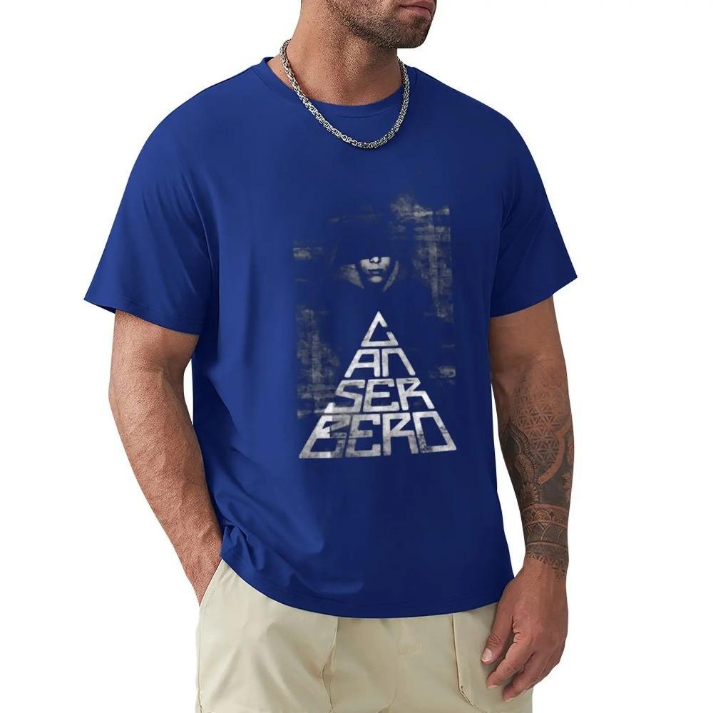 Canserbero T-shirt Hip Hop Fashion Short Sleeve Casual TShirt Men O-Neck 100% Bavlněná trička Tee Tops