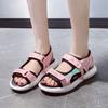 Fashion 2025 Summer New Sandals Women's Large 41 42 Thick Bottom Junior High School Student Small 34 Super Hot Sports Sandals