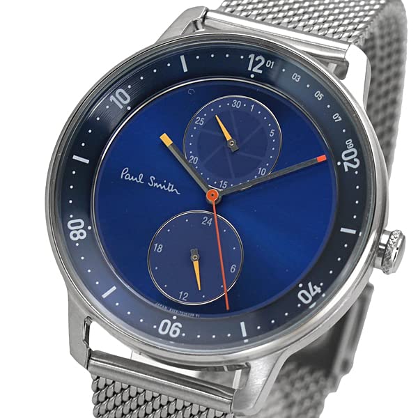 Paul Smith Chronograph Watch Church Street Blue Silver BH2-014-71