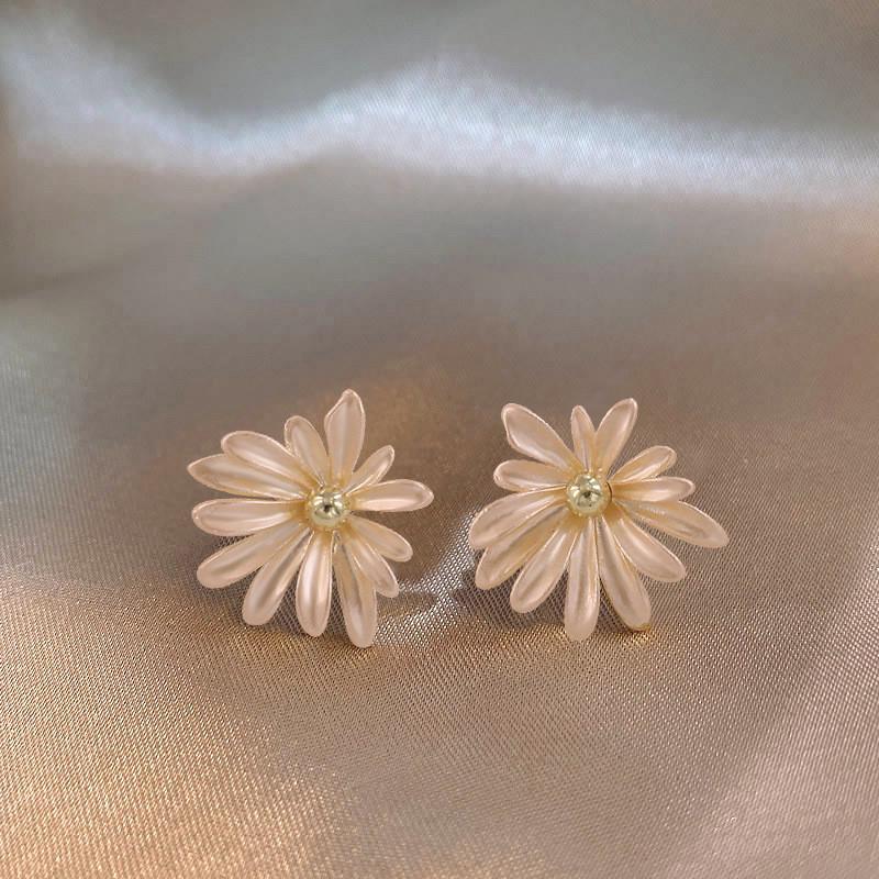 Pinkdudu Minimalist Zinc Alloy Earrings Korean Style Stud Earrings for Women Party Vacation Jewelry  Anniversary Gift PD2321