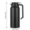 1500 ML Insulation Coffee Pot Stainless Steel Insulated Water Jug Simple Vacuum Flask  Car