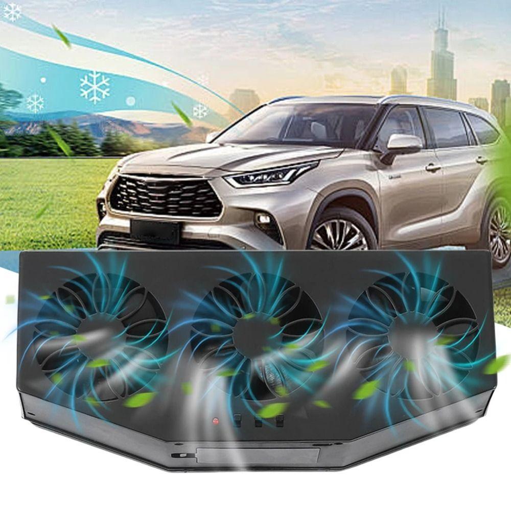 Low Energy Consumption Solar Powered Car Ventilator Solar Powered Exhaust Fan Vehicle Cooling