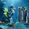 Non-Toxic Moc Mechanical Seahorse Building Blocks Set Ocean Animal Models Diy Assembly Bricks Model Birthday Halloween Christmas Gifts