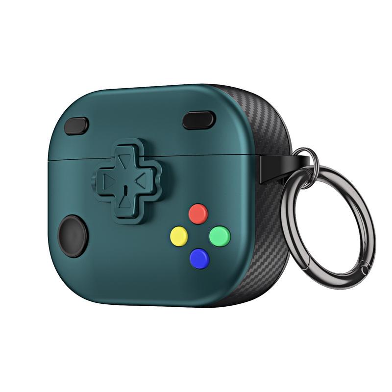 Cartoon 3D Gamepad Earphone Case For AirPods 4 Gen Pro 3 Bluetooth Headset Cover For AirPods Pro 4 3 2 Wireless Earphone Charging Box