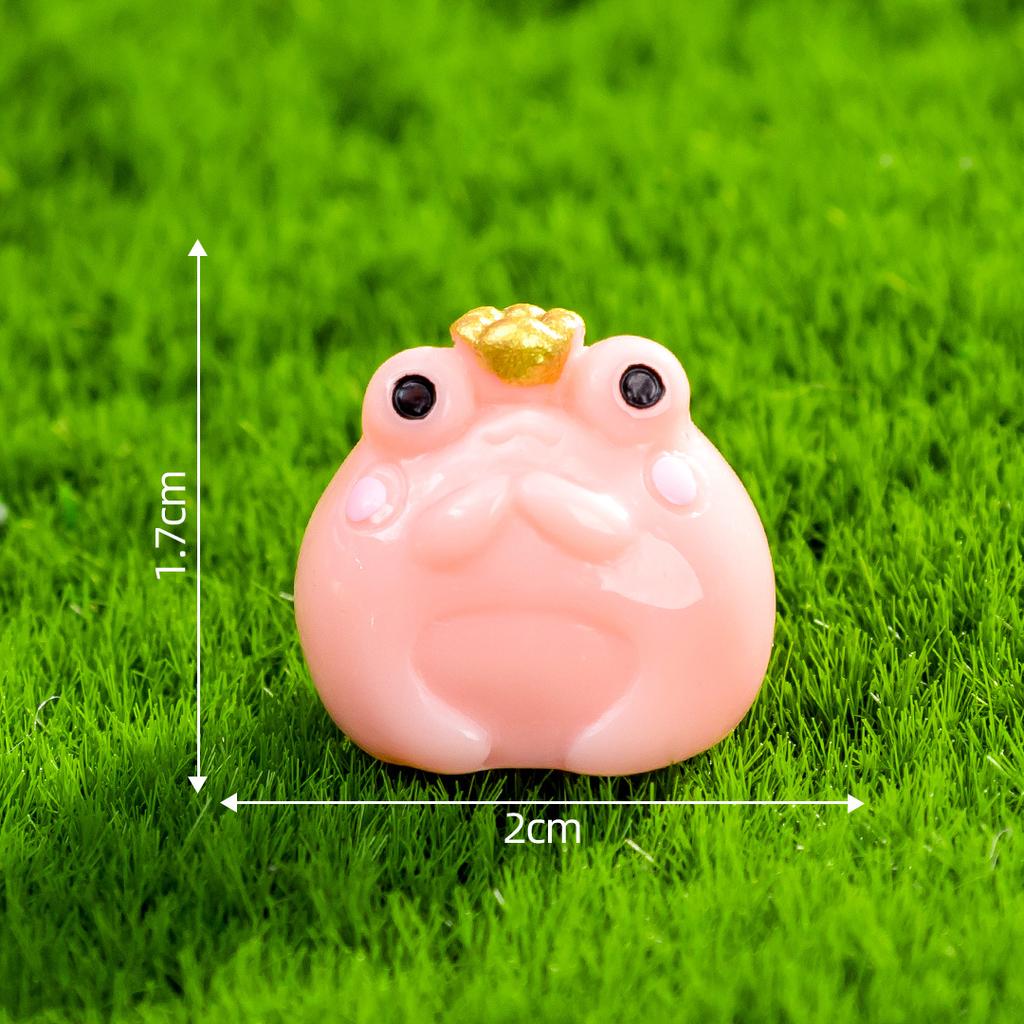10-100pcs Mini Resin Frogs colorful Frog Figurines Miniature Home Décor Fairy Garden Decor Dollhouse Birthday Party Favor Gift