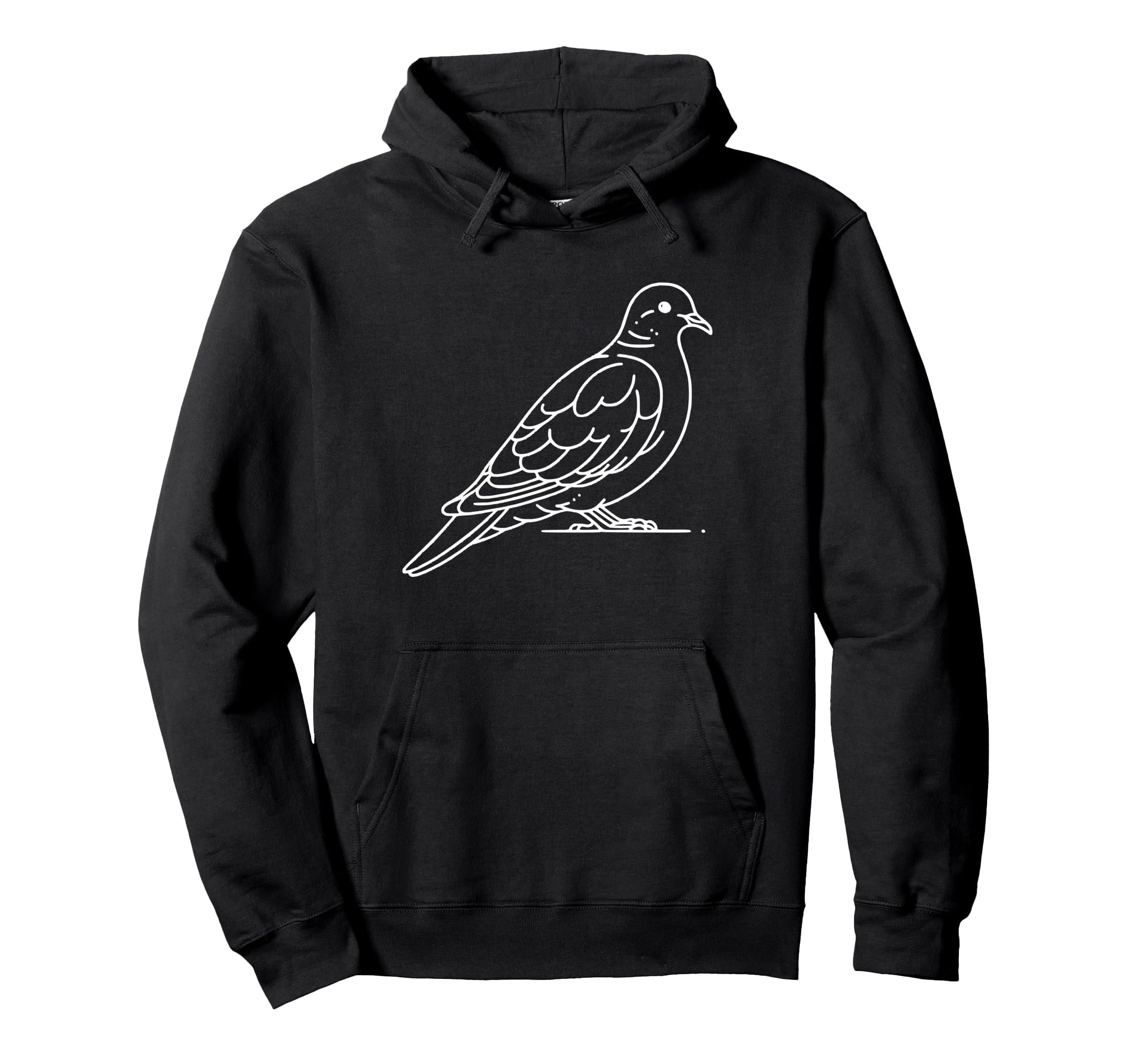 

Line Art Bird/Ornithologist Ruddy Ground Dove Hoodie