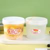 Transparent PP Snacks Containers Sealed Lids For Microwave And Office Use Plastic Seasoning Holder Puddings Cup 55KF